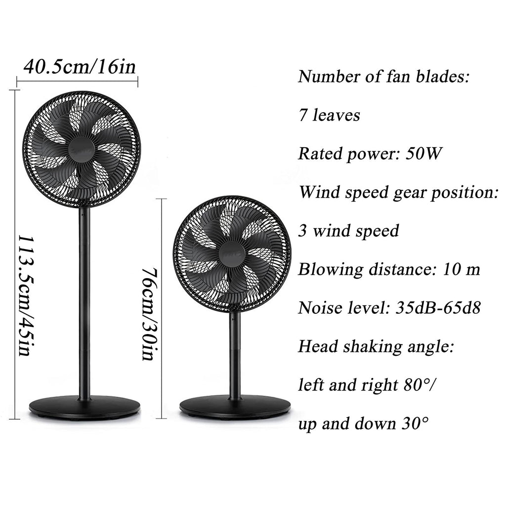 16 Inch Oscillating Pedestal Fan V621