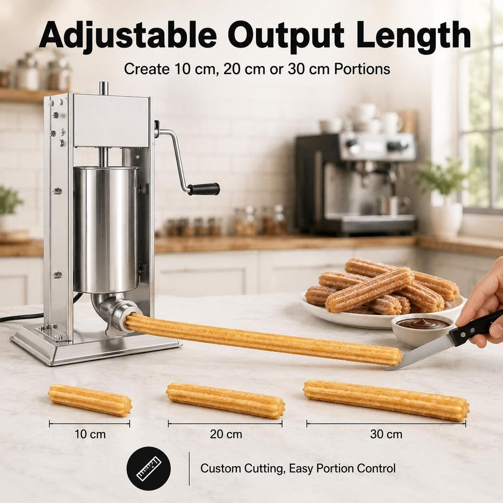 3L 304 Stainless Steel Sausage Stuffer & Churro Maker D626935