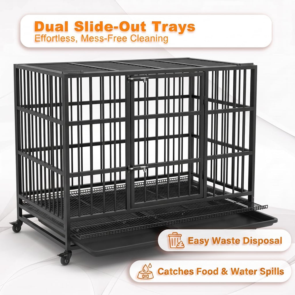 48" Heavy Duty Dog Crate G1803