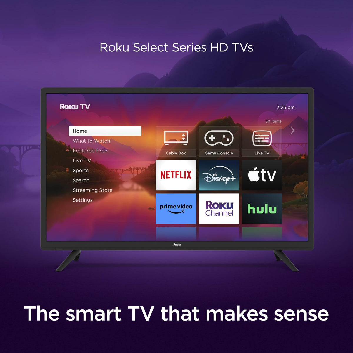 32-Inch 720p HD Smart TV with Voice Remote Q919606