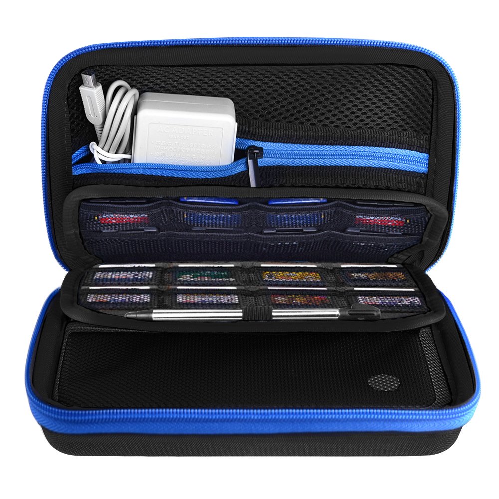 Carrying Case for Nintendo New 3DS XL Black Blue E361381