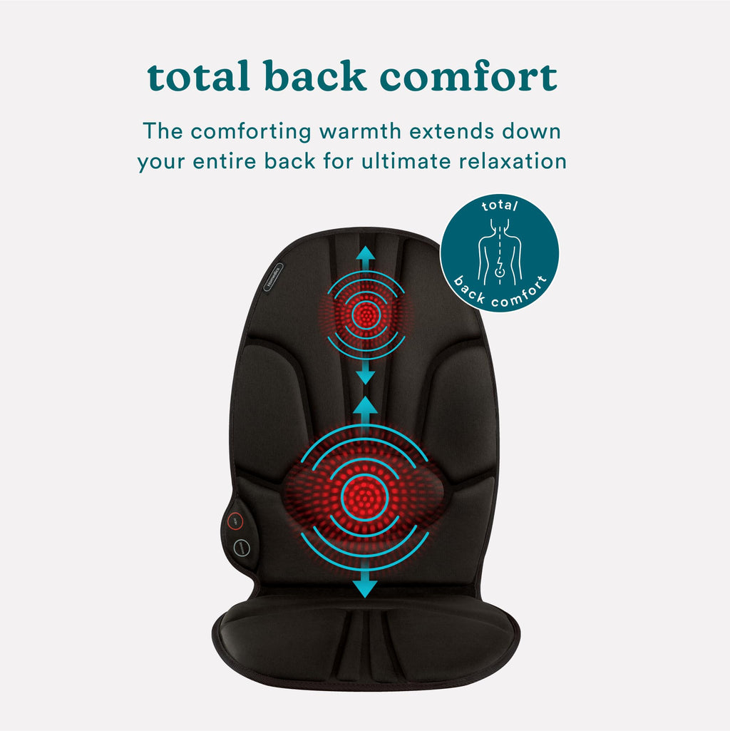 Portable Heating and Vibrating Back Massage Cushion B8773
