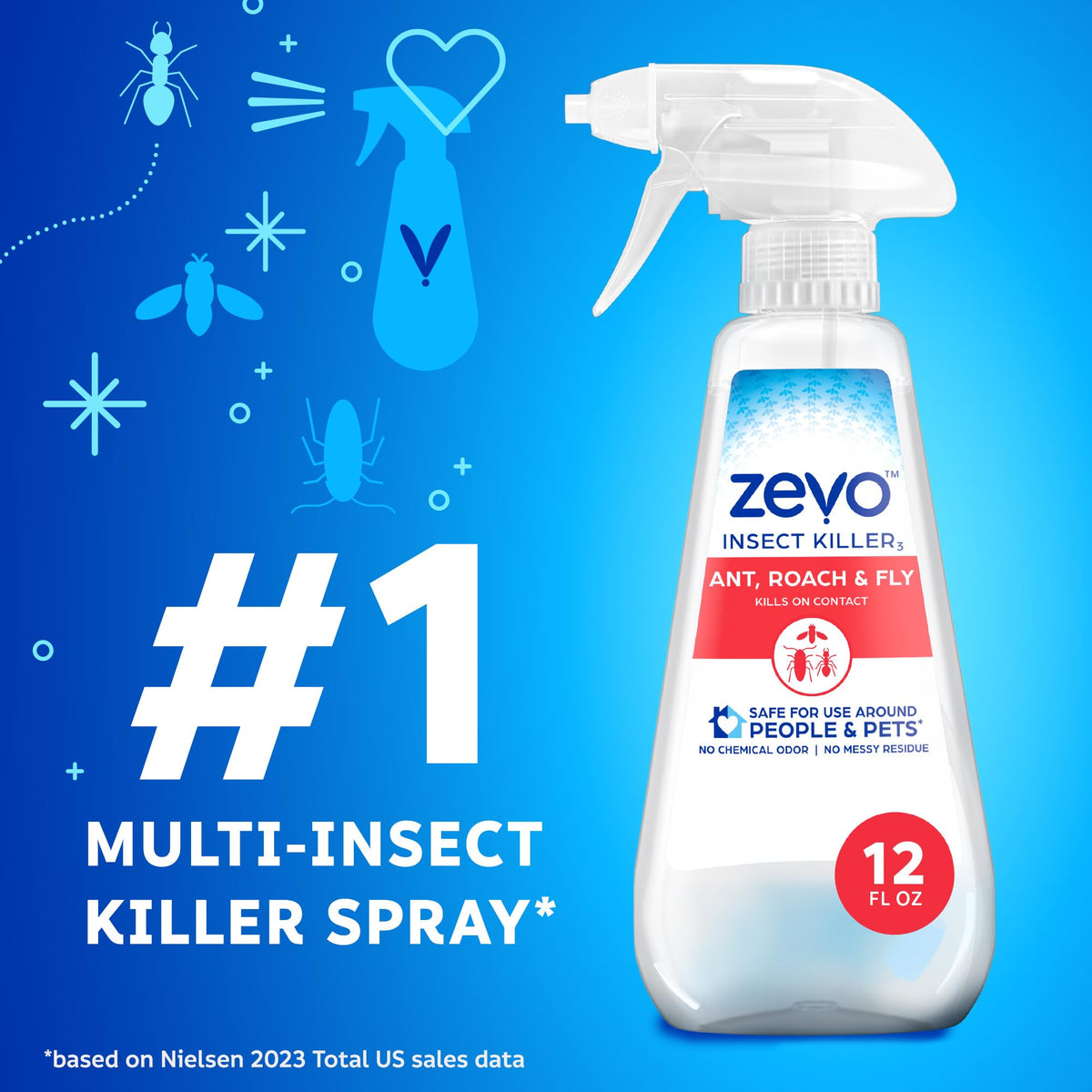Multi Insect Bug Spray 2 Bottles U344660