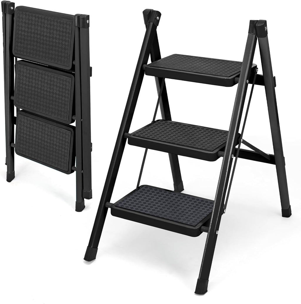 3-Step Aluminum Folding Ladder I945