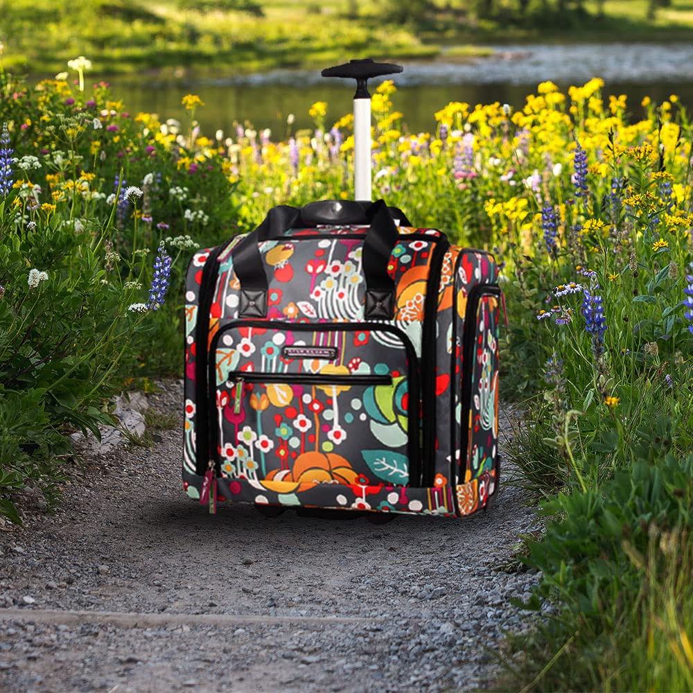 15 Inch Carry On Rolling Wheels Suitcase G730