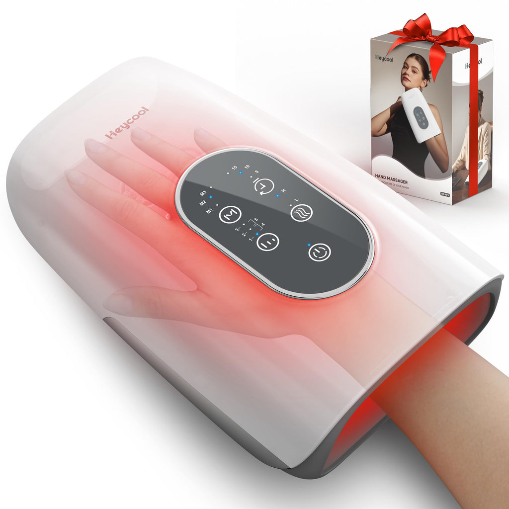 Cordless Hand Massager with Heat Compression J9942