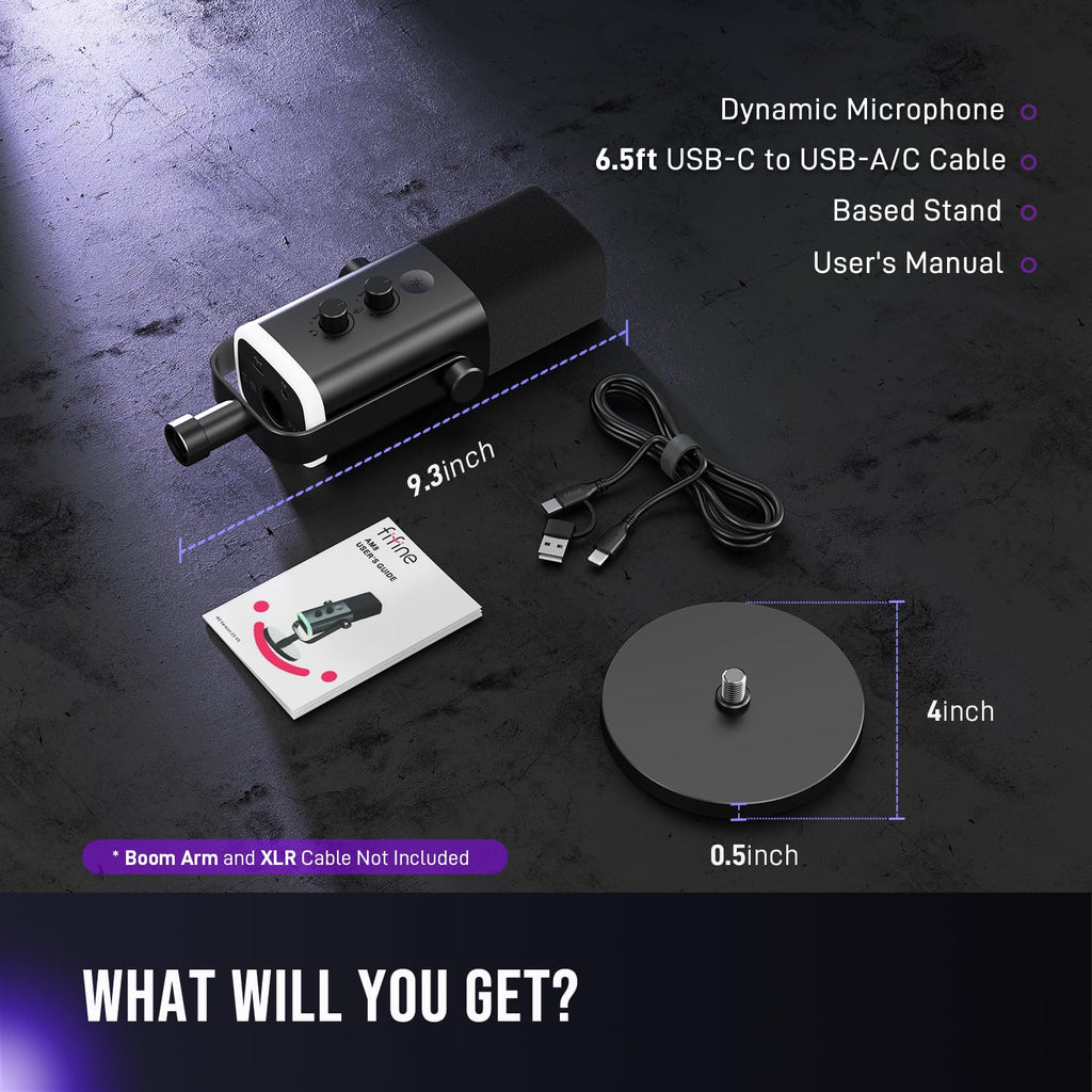 USB/XLR Dynamic Microphone H775755