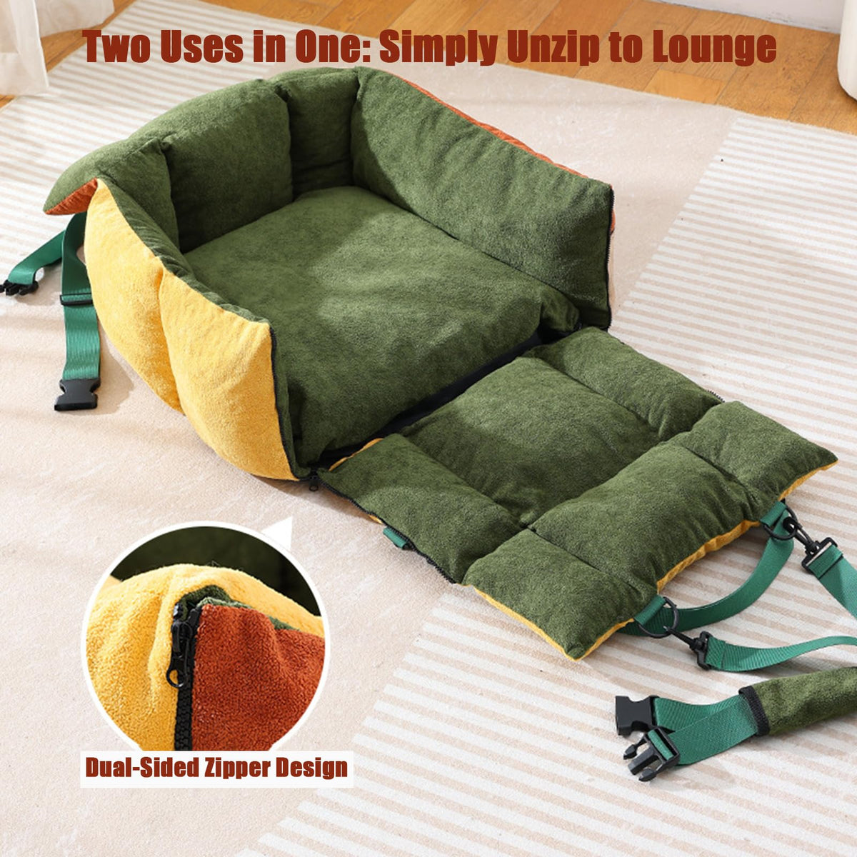 2-in-1 Dog Car Seat Q123273
