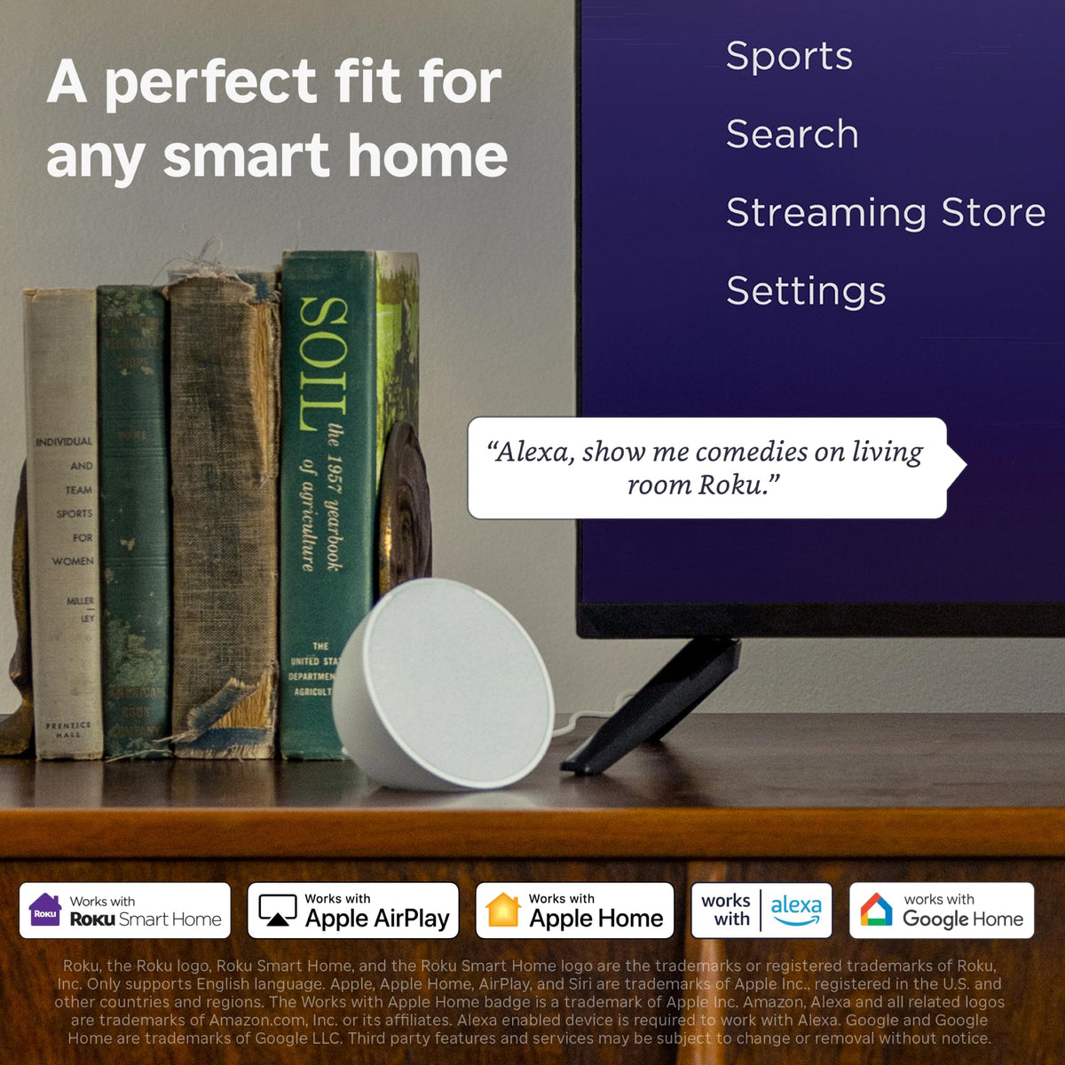 32-Inch 720p HD Smart TV with Voice Remote Q919606