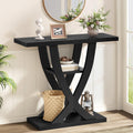 31.5" 3 Tier Black Console Table S52425