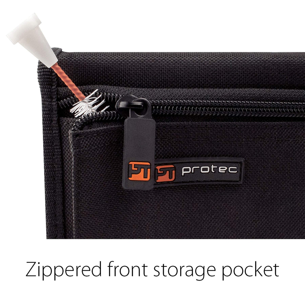 Trumpet/Small Brass 3-Piece Nylon Mouthpiece Pouch with Zipper Closure C155