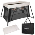 Beige Portable Travel Bassinet J608047