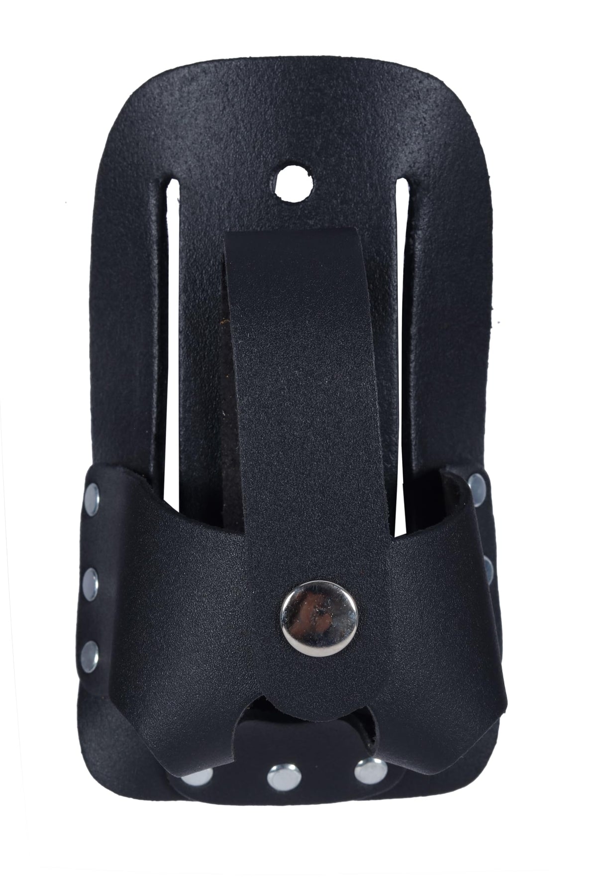 Black Leather 5-Piece Tool Belt Set N4663