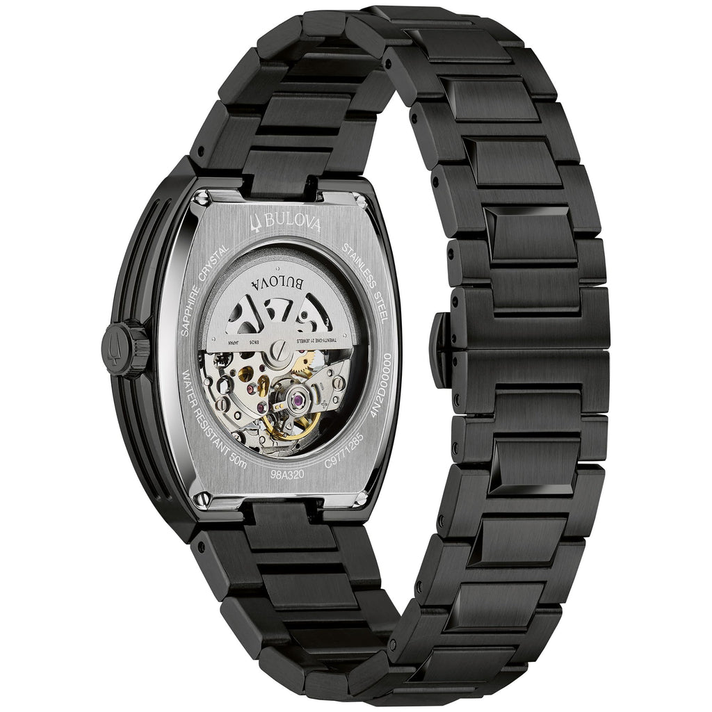 Automatic Multicolor Dial Black Stainless Steel Watch 40mm W70409