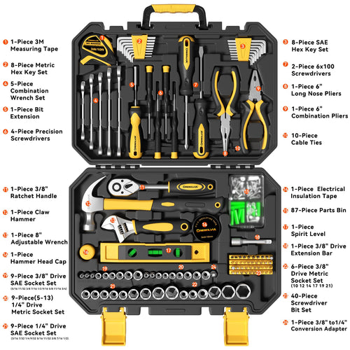 209 Piece Socket Wrench Tool Kit Z759