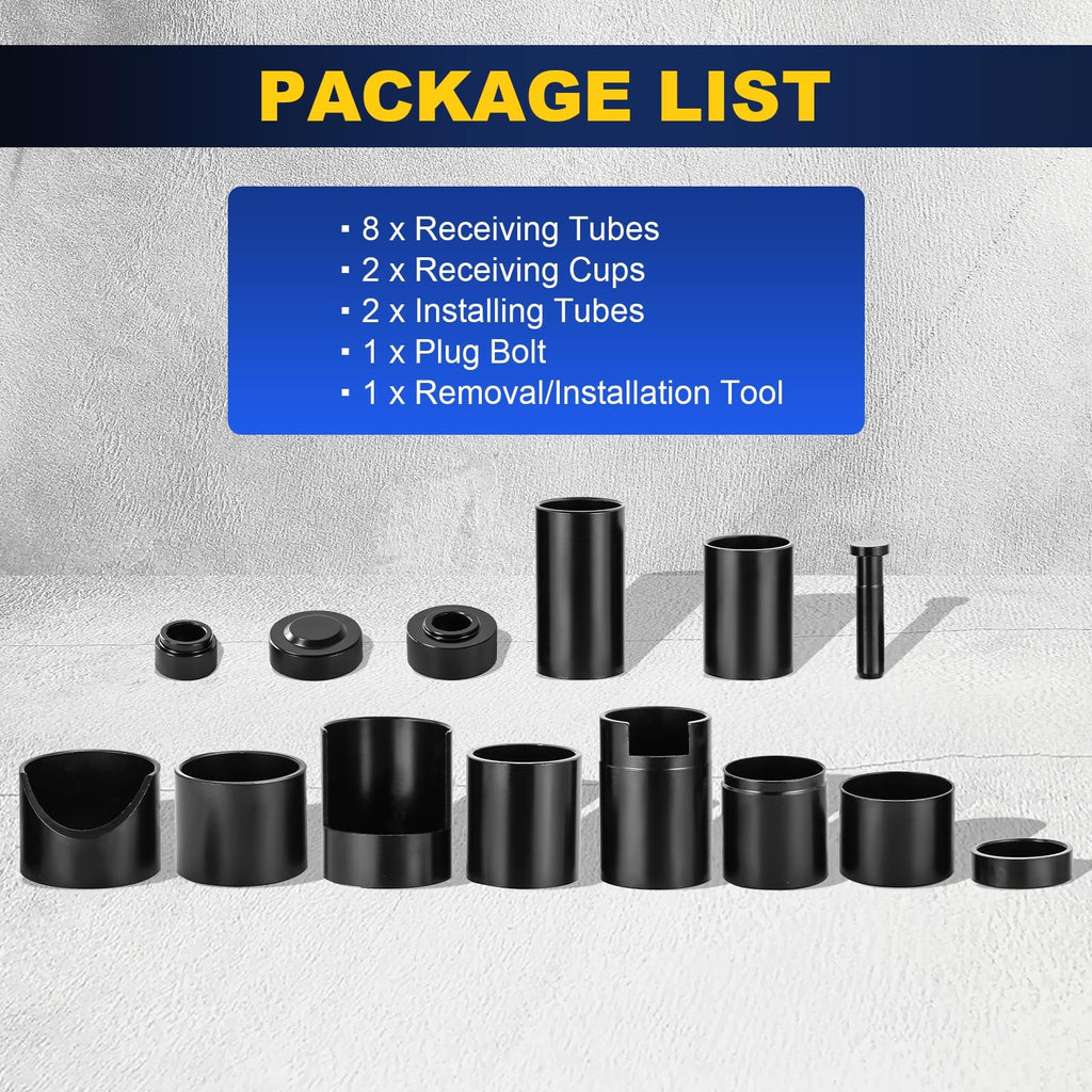 14 Pc Ball Joint Remover Installer Adapter Tool Set W82616