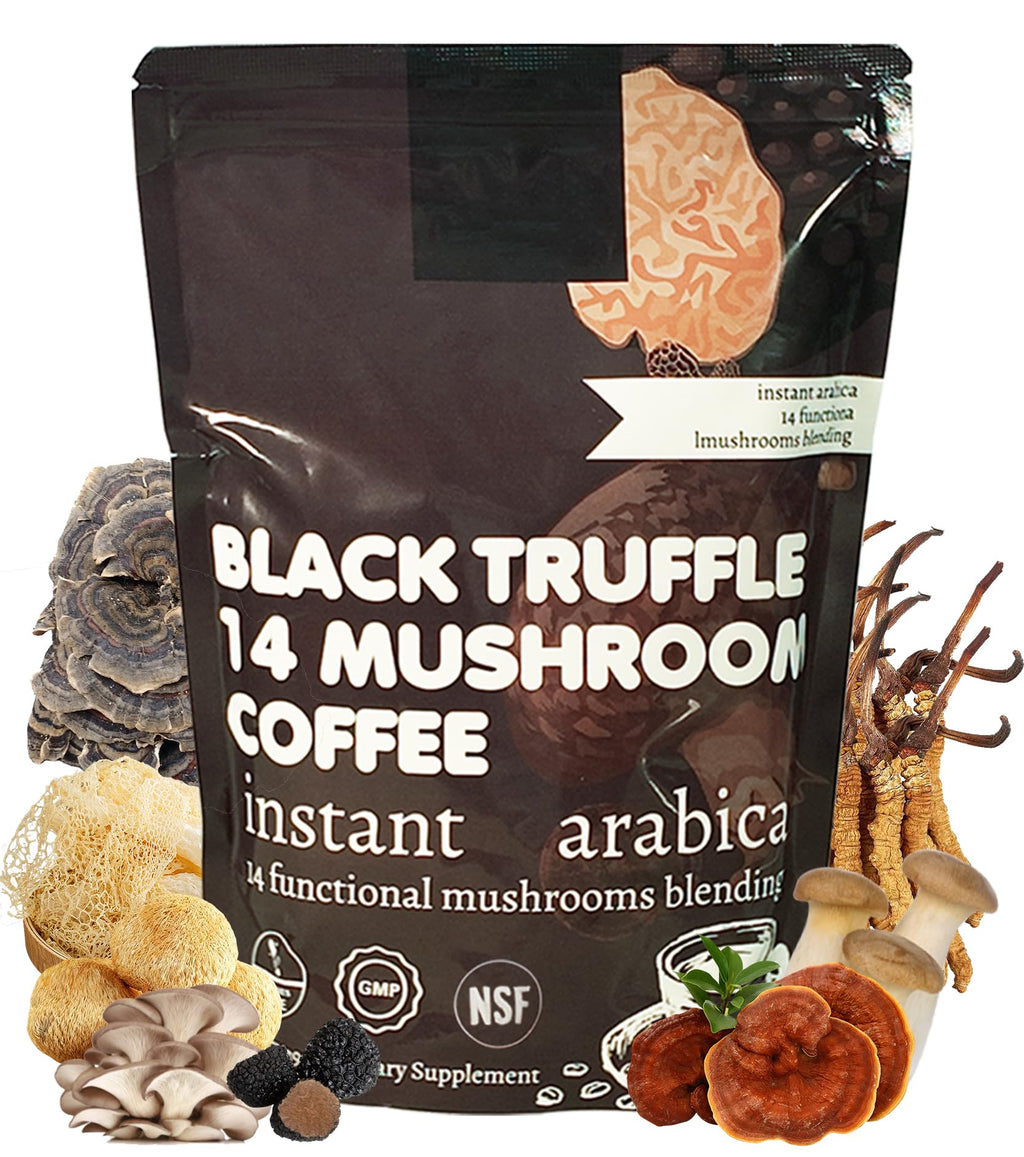14 in 1 Mushroom Coffee Medium Roast Instant 396g H438457