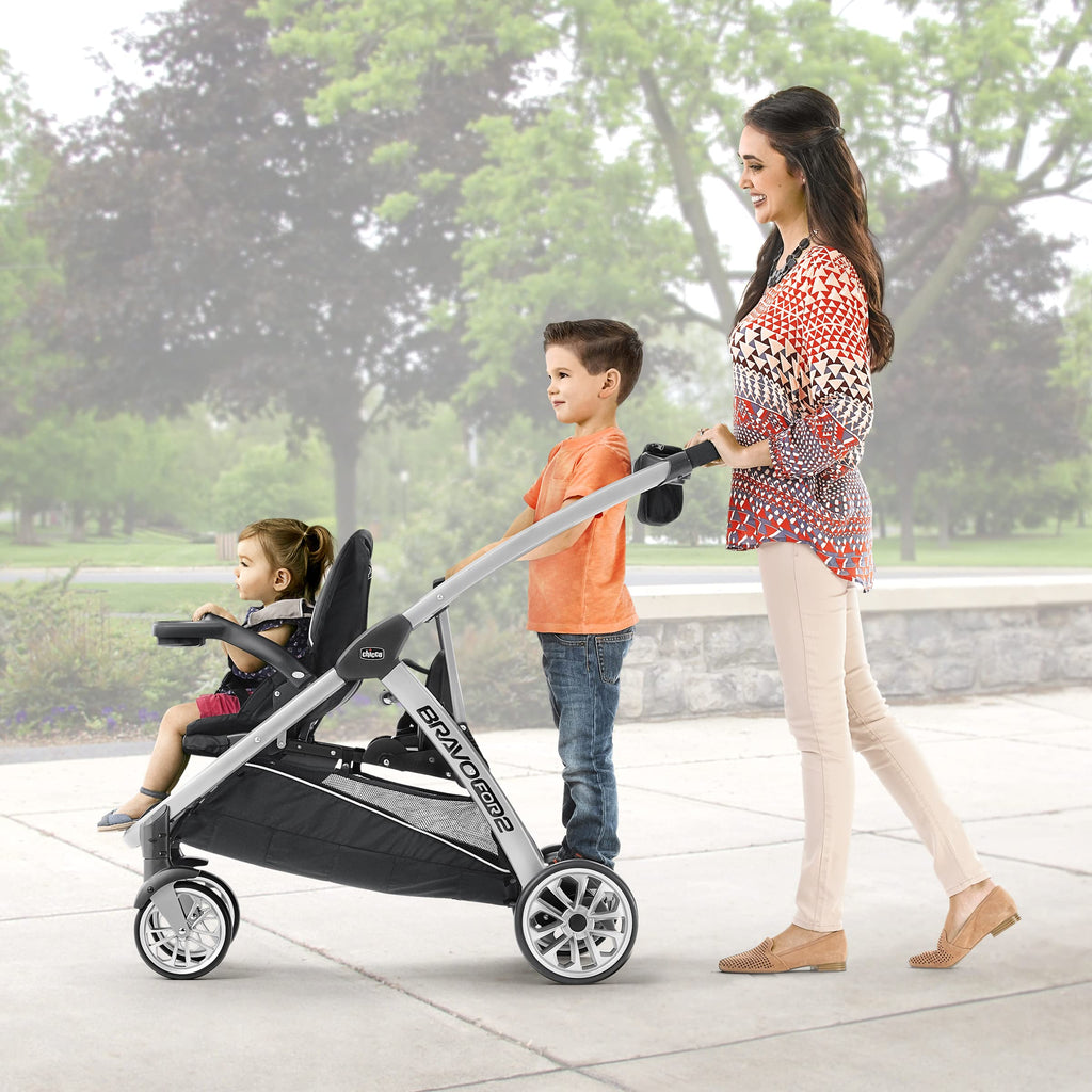 Double Stroller with Child & Parent Tray R5522