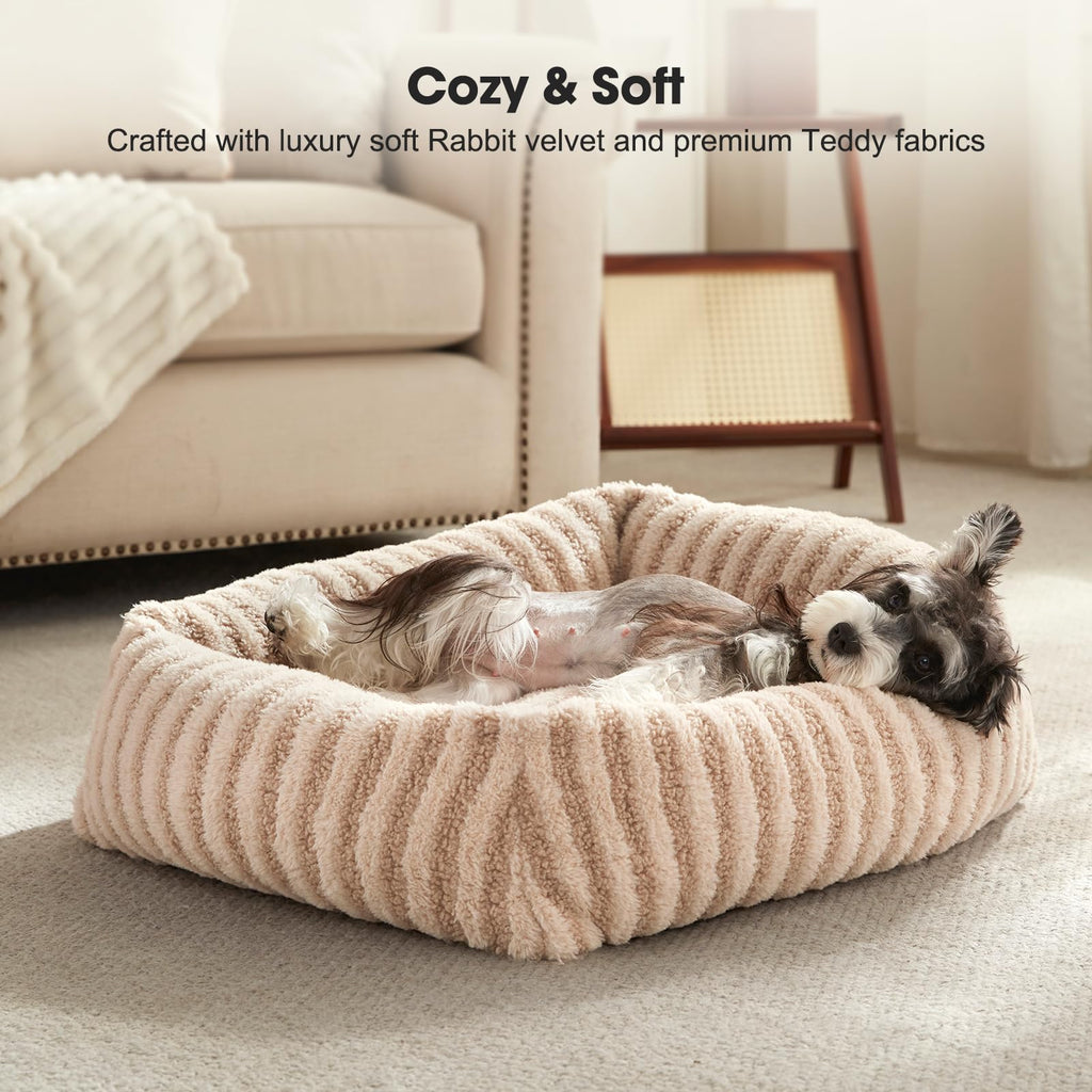 Medium Washable Dog Bed with Removable Cover D997