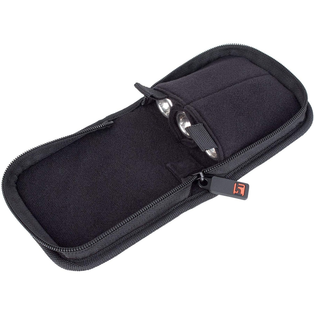 Trumpet/Small Brass 3-Piece Nylon Mouthpiece Pouch with Zipper Closure C155