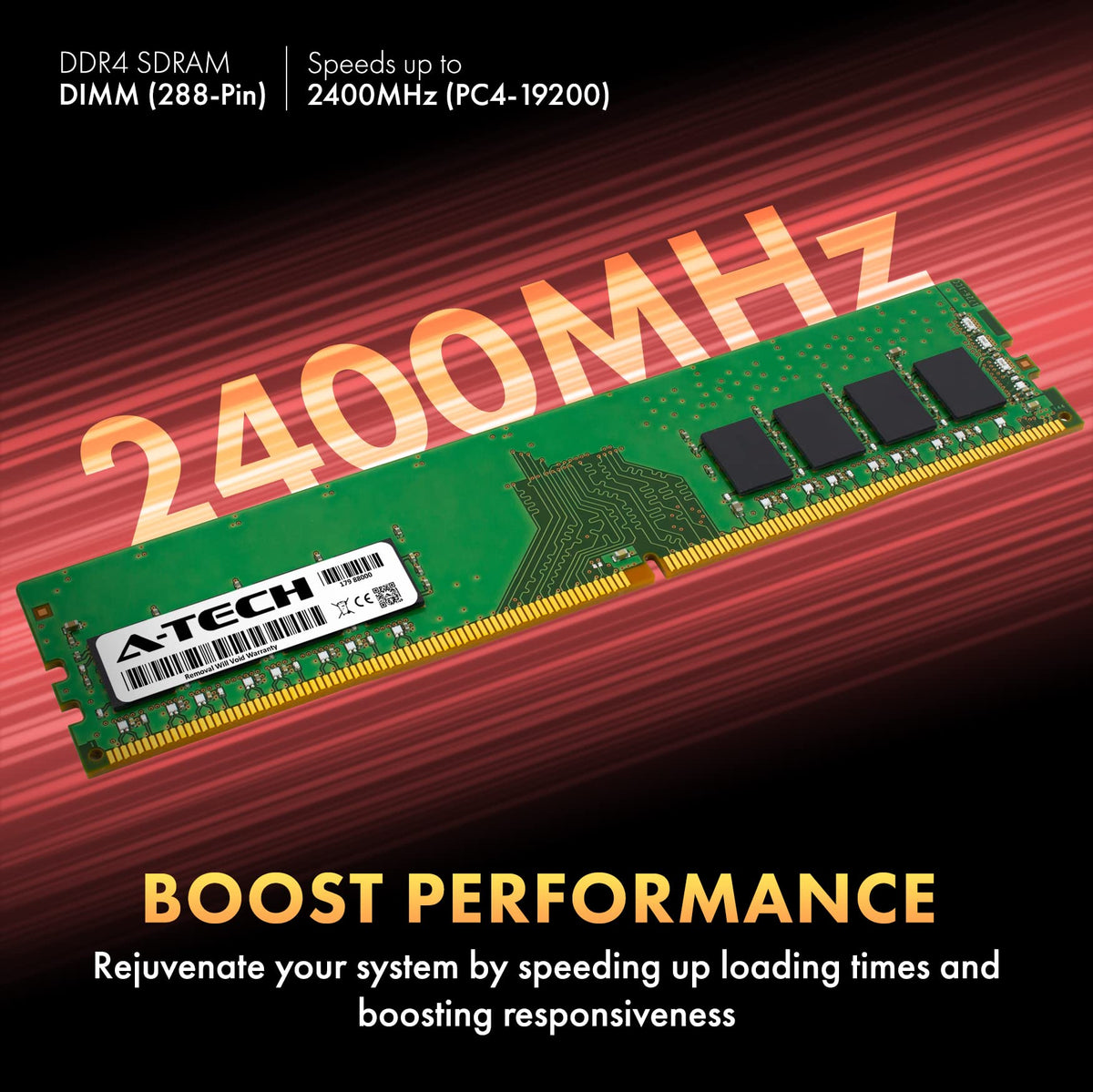 16GB DDR4 2400MHz Non-ECC Desktop RAM Memory Kit B9635