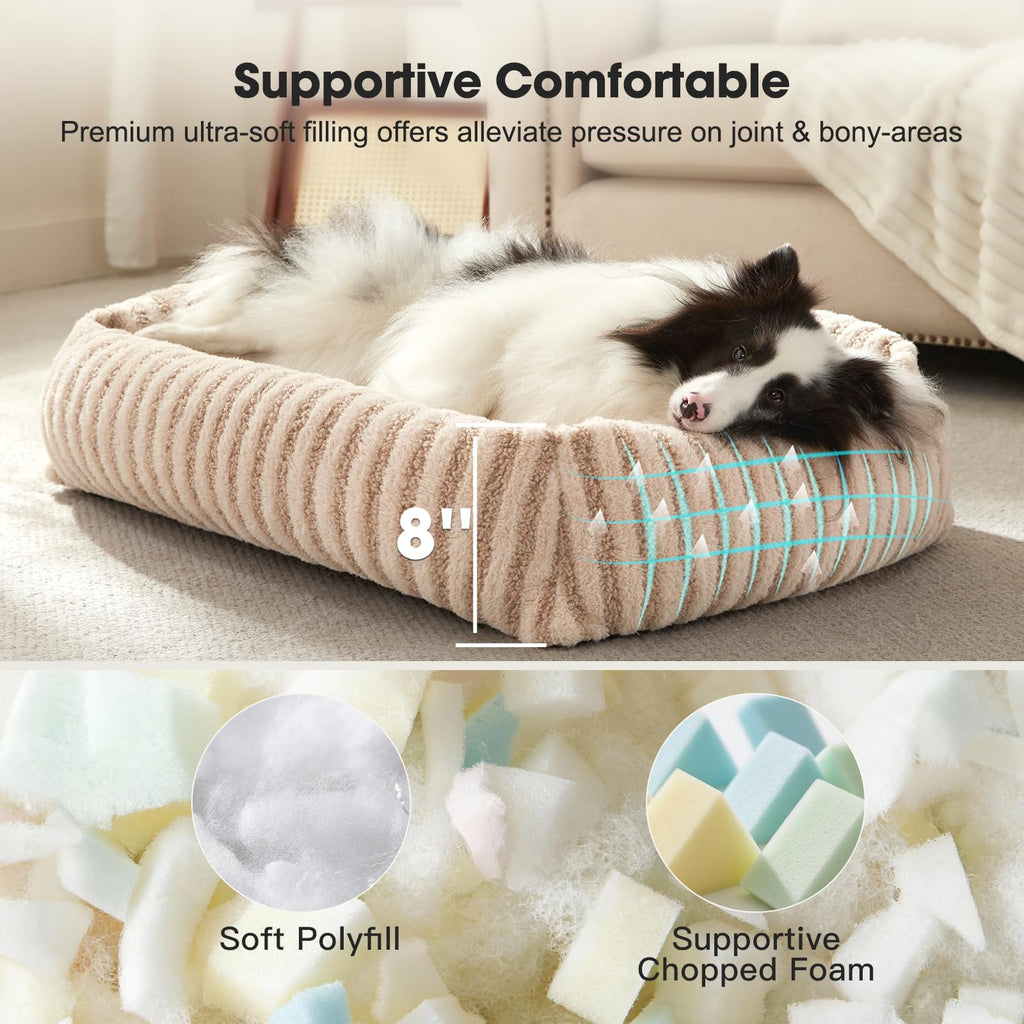 Medium Washable Dog Bed with Removable Cover D997
