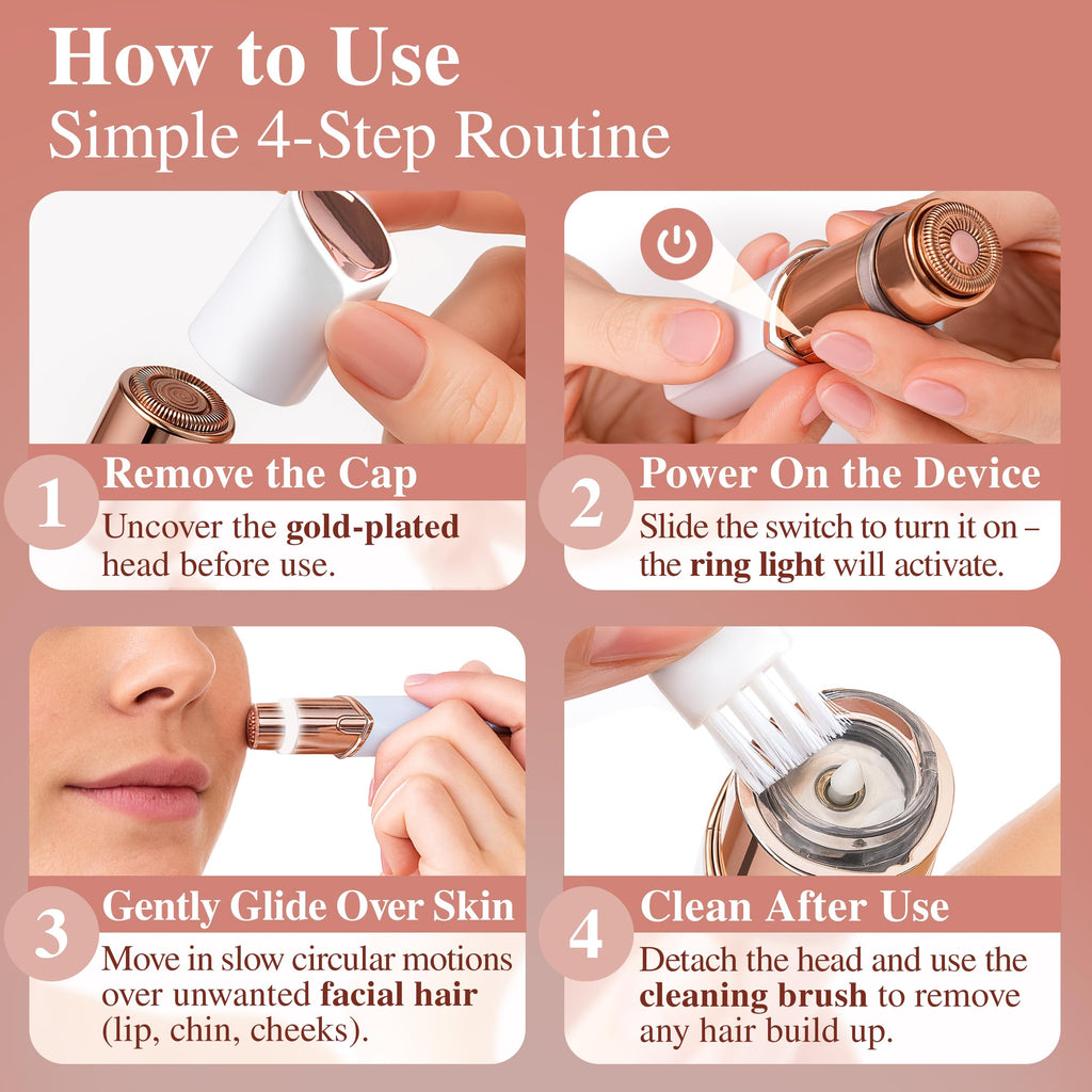 Facial Hair Removal for Women V642811
