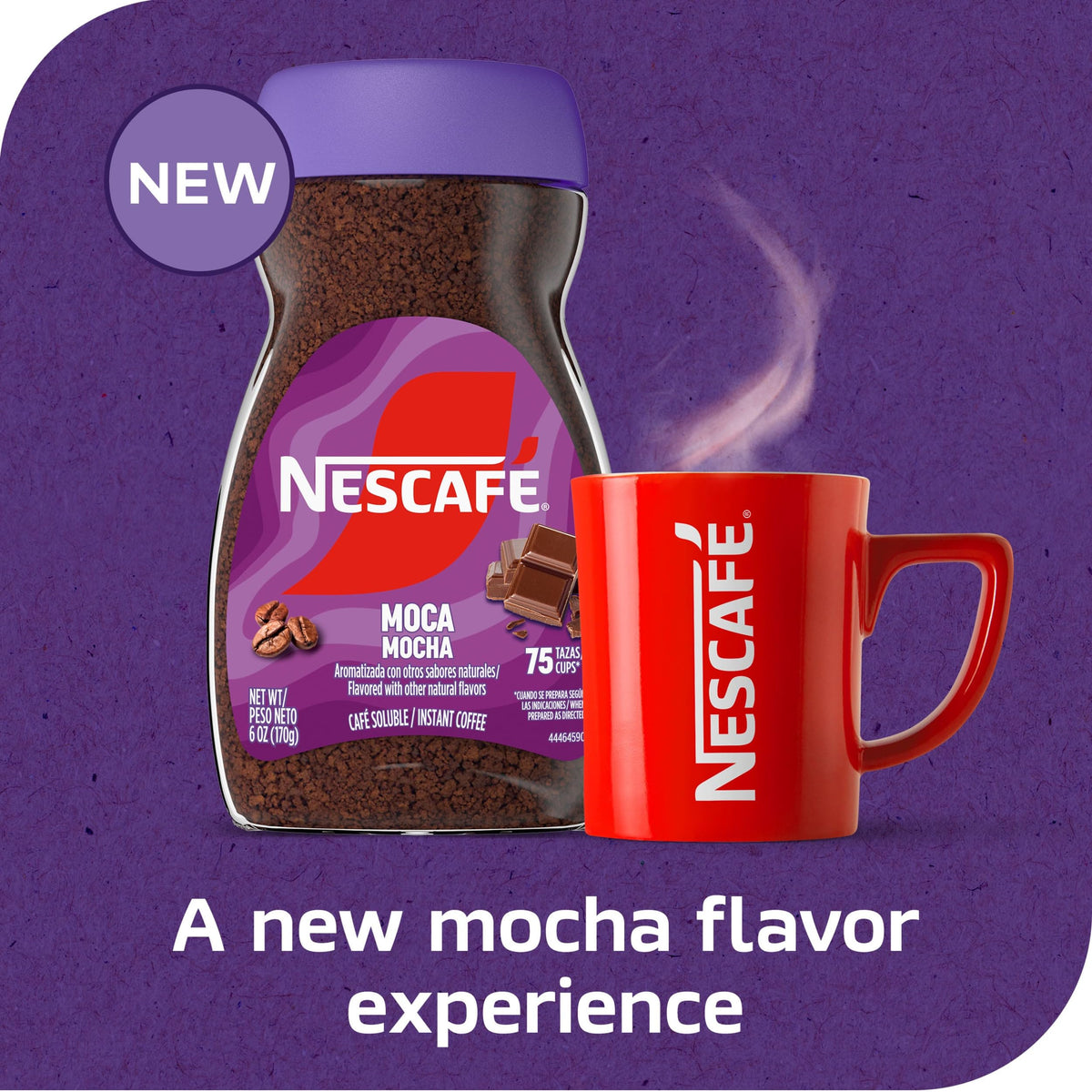 Instant Flavored Coffee Mocha 6 Oz G650940