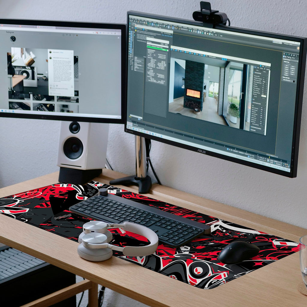 XXL Gaming Mouse Pad Large Desk Mat 31.06" x 11.8" R74994