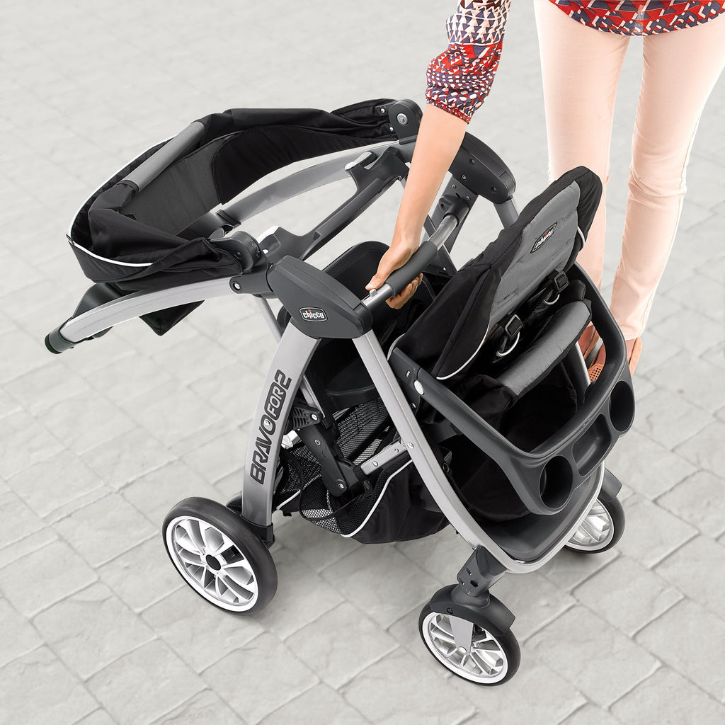 Double Stroller with Child & Parent Tray R5522